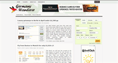 Desktop Screenshot of germanywanderer.com